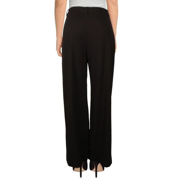 VELVET BY GRAHAM & SPENCER Womens Black Wide Leg Dress Pants Trousers NWT - Picture 2 of 2